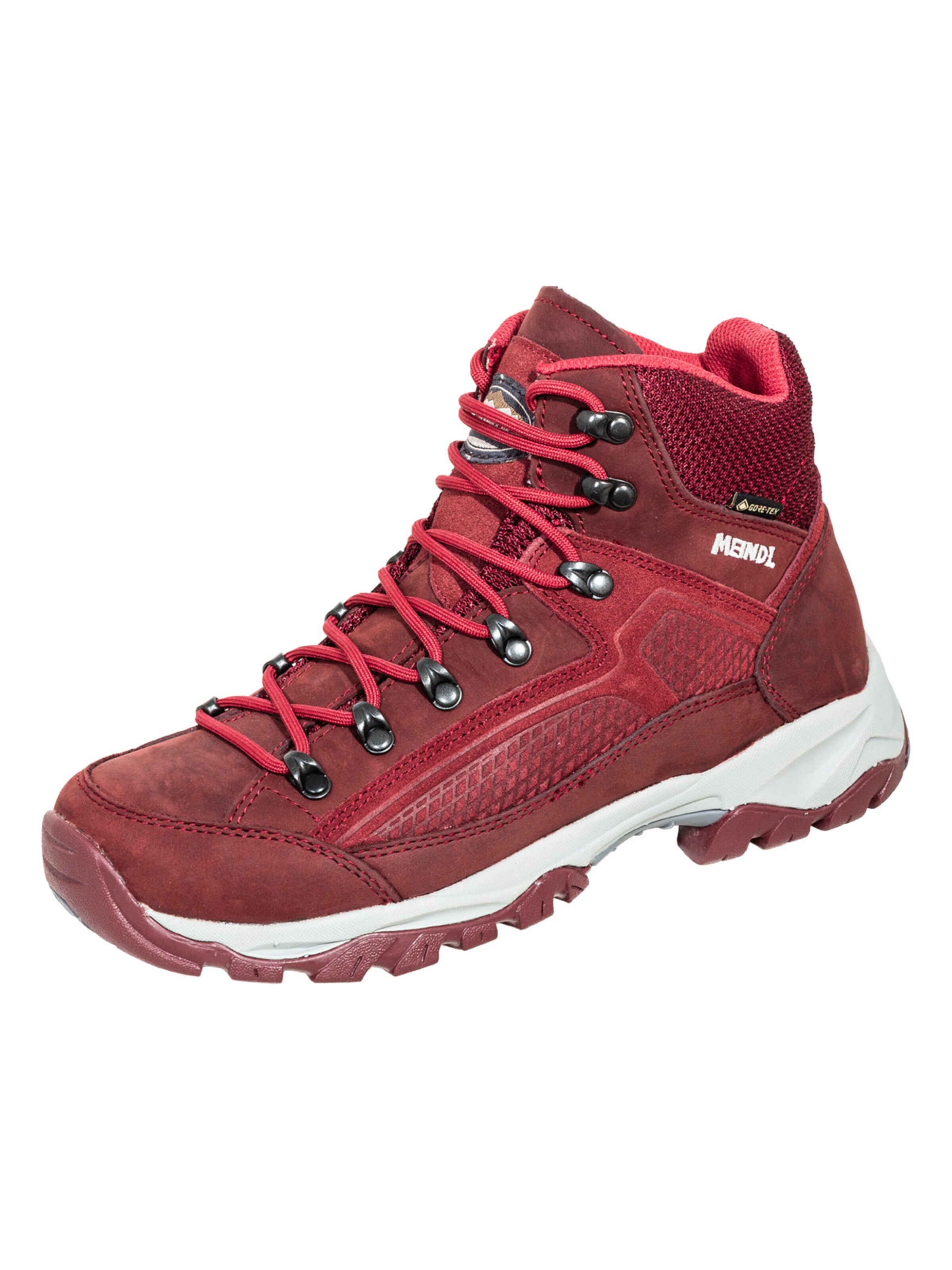 MEINDL Low shoe 'Freizeitschuhe Baltimore Lady GTX' in Red: front