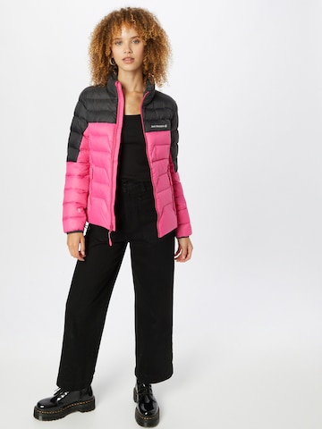 JACK WOLFSKIN Outdoor Jacket 'Tundra' in Pink