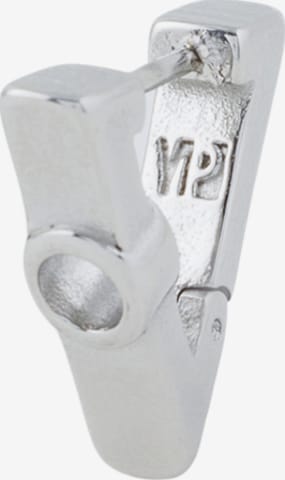 Boucles d'oreilles 'Boucle Kikoho Trash S' YParis en argent : devant