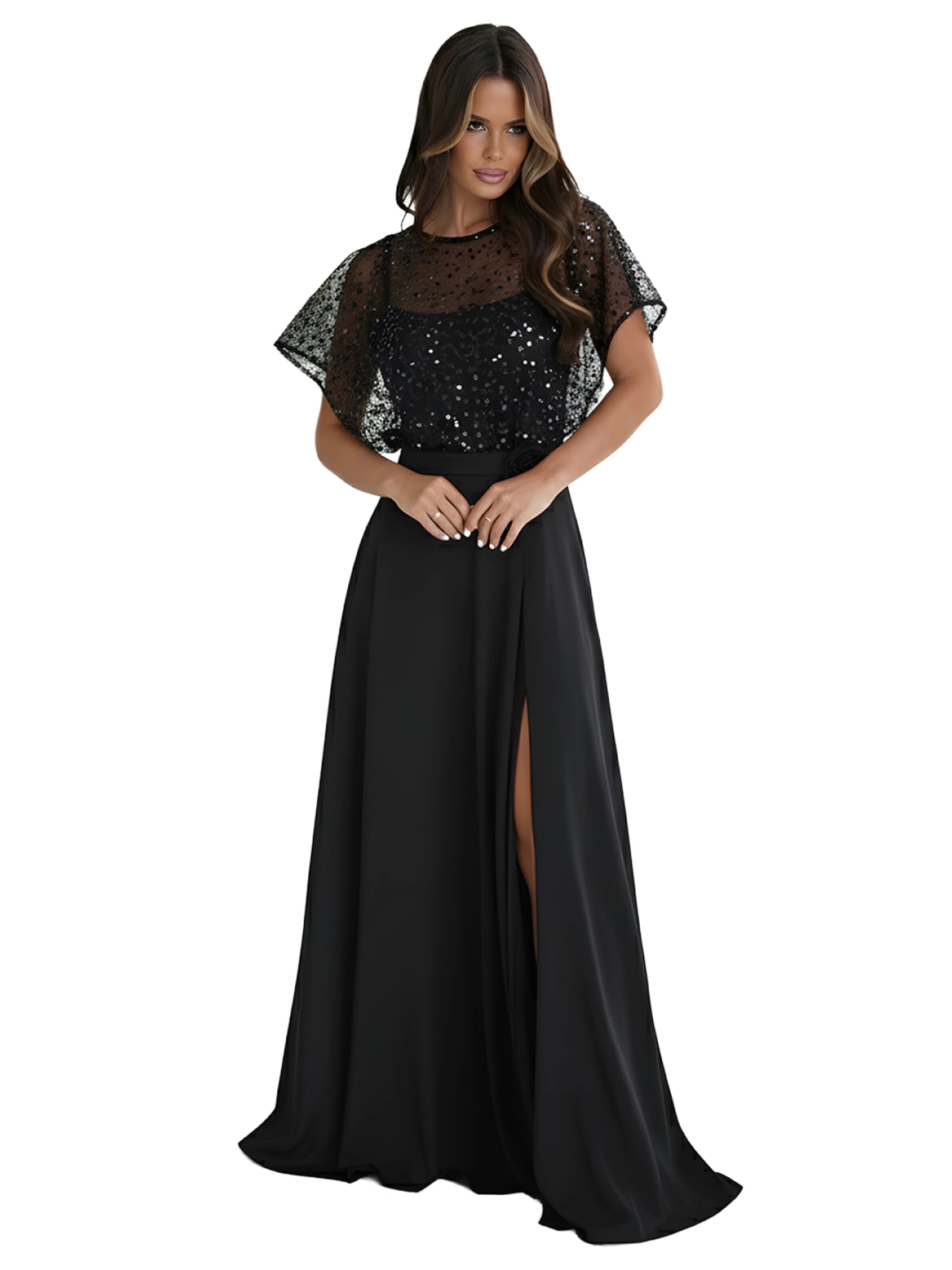 bicotone Dress 'Dress 219688' in Black: front