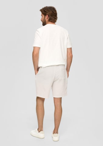 s.Oliver - regular Pantalón en beige