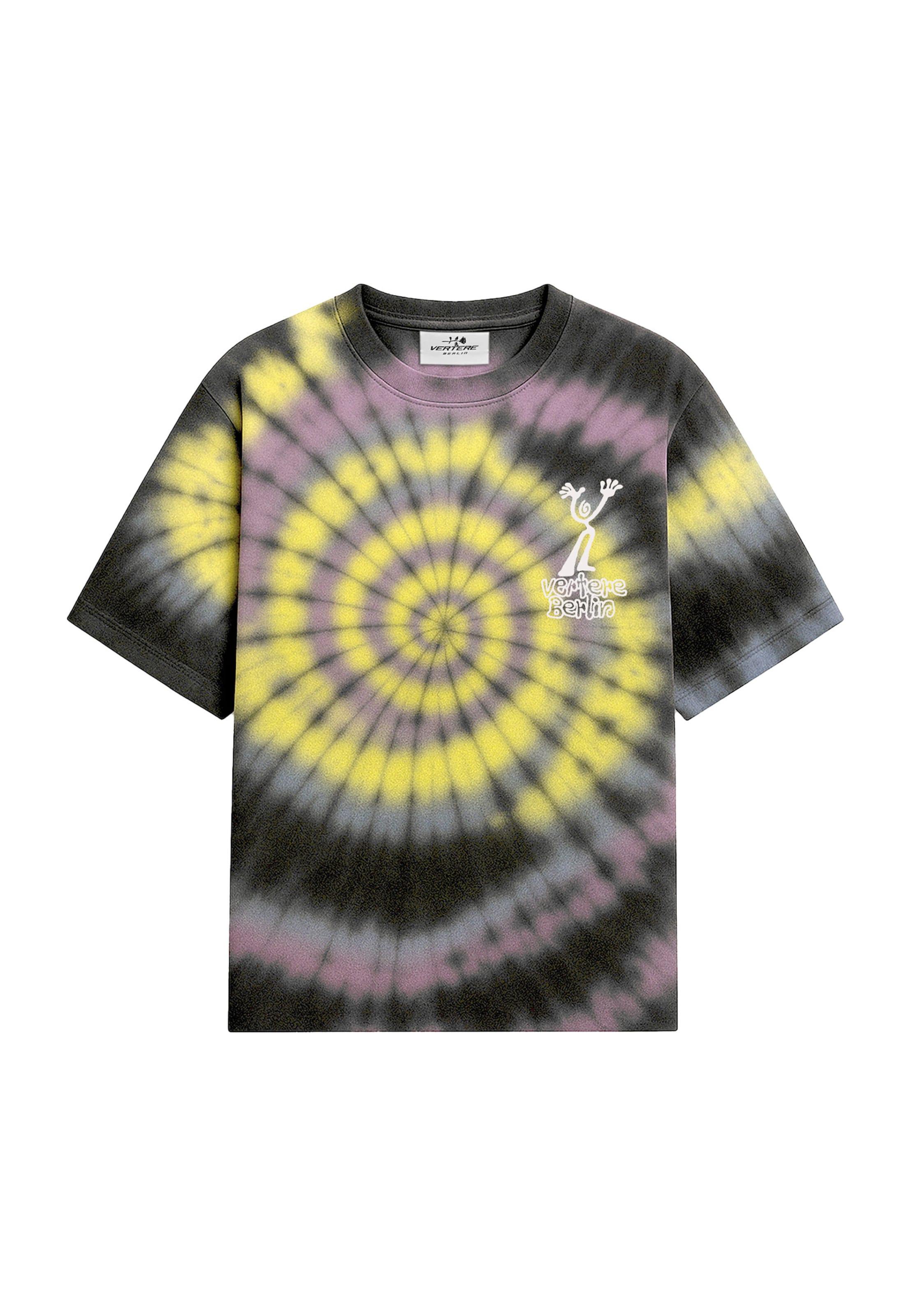 Vertere Berlin Shirt 'Day 'n' Night' in Grey: front