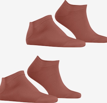 ESPRIT Füßlinge 'Basic Uni 2-Pack' in Rot: Vorderseite