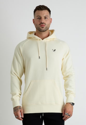 Distorted People Mikina – bílá: přední strana