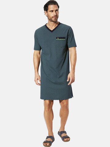 Jan Vanderstorm Long Pajamas 'Hoimar' in Blue