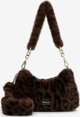 Tamaris Shoulder bag 'Gerta' in Brown: front