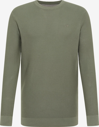 MUSTANG Pull-over 'Elliot' en kaki, Vue avec produit