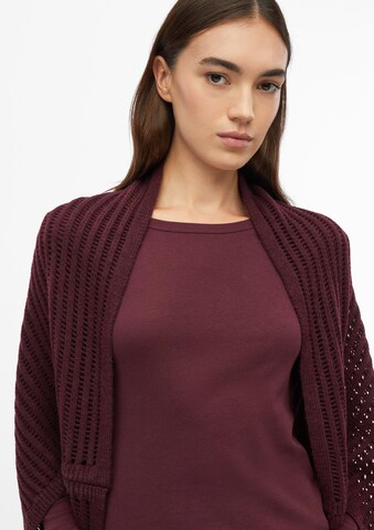 Cardigan s.Oliver en rouge : devant