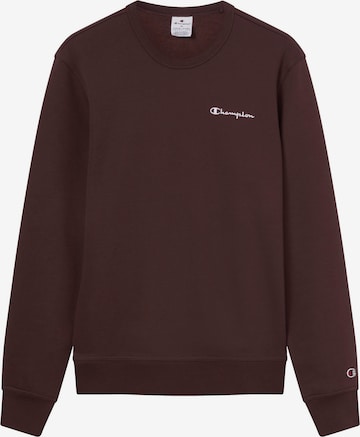 Champion Authentic Athletic Apparel - Sudadera en marrón: frente