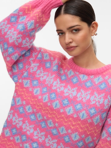Pull-over 'VMELIN' VERO MODA en rose
