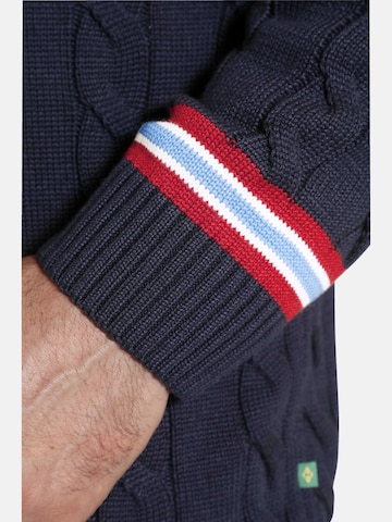 Charles Colby Sweater 'Duke Ronald' in Blue