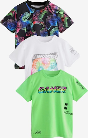 T-Shirt Next en bleu : devant