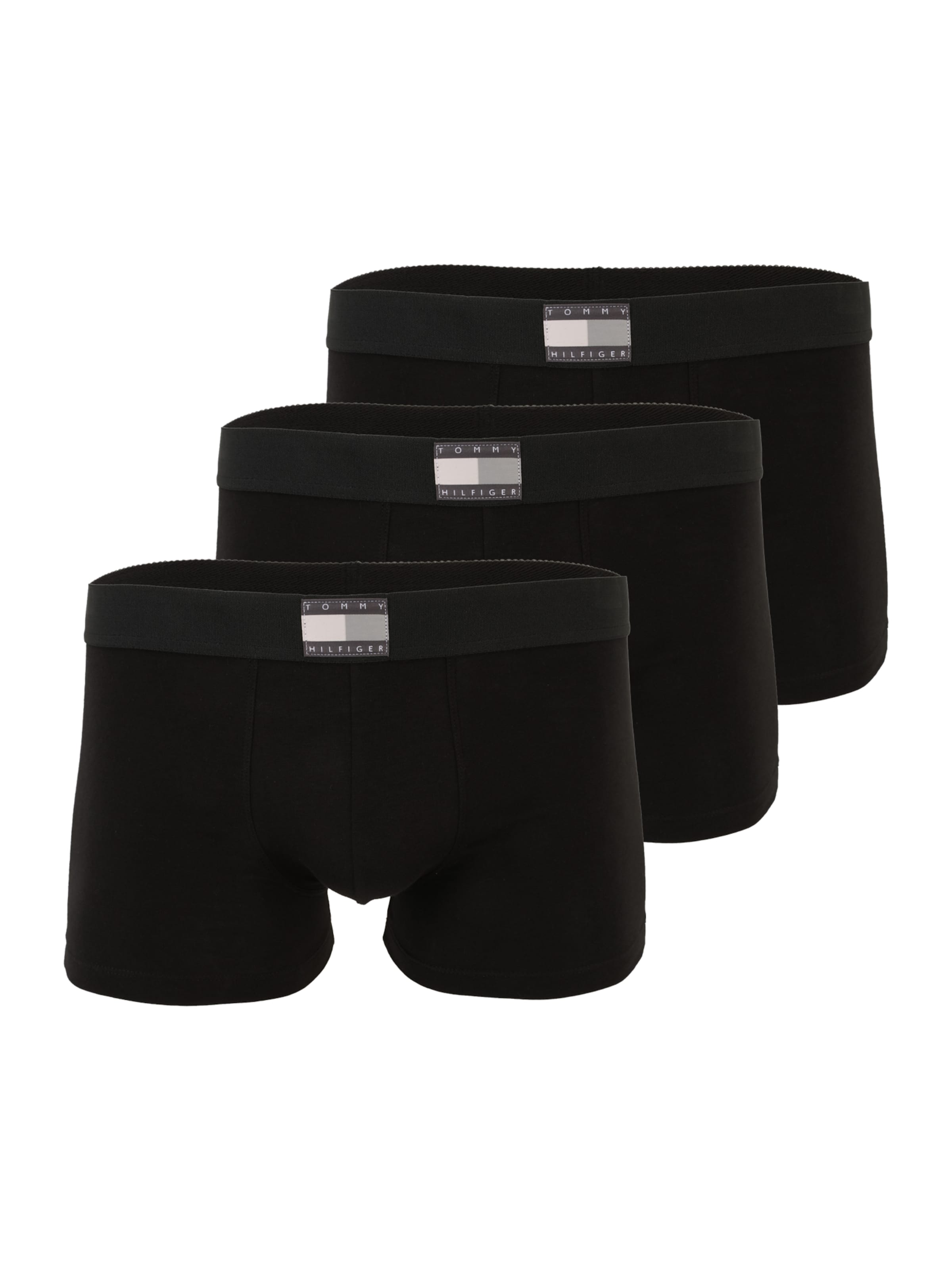 Tommy Hilfiger Underwear Boxershorts i grå / svart / vit, Produktvy