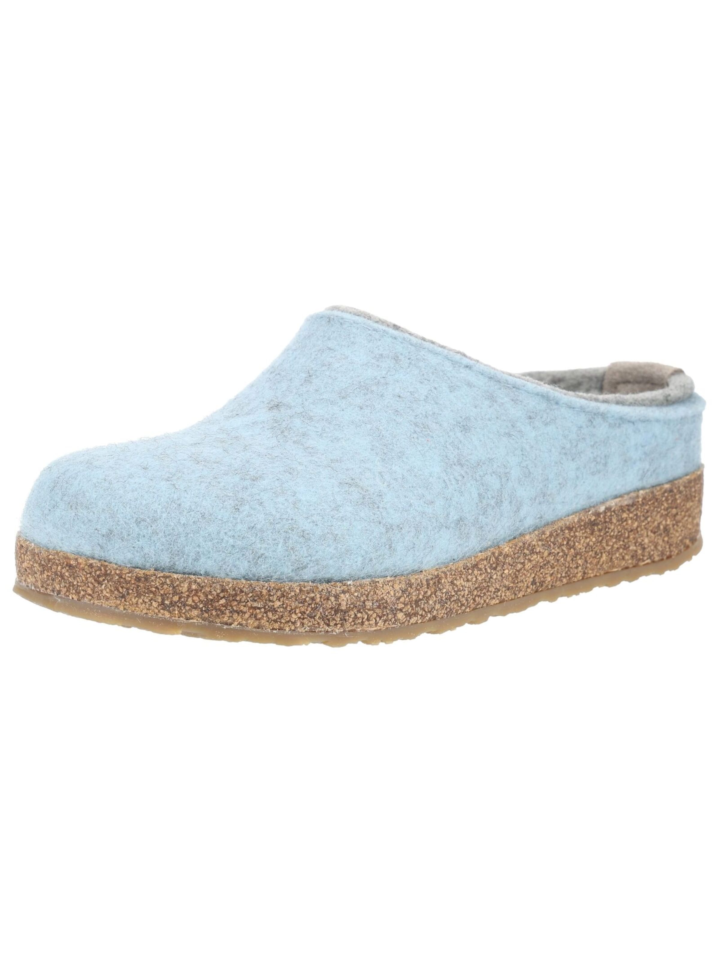 HAFLINGER Hausschuhe in Blau: Vorderseite