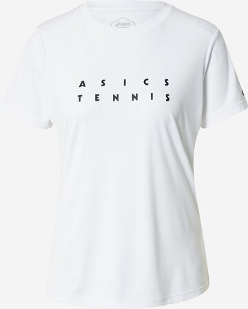 ASICS Funkční tričko 'COURT' – bílá: přední strana