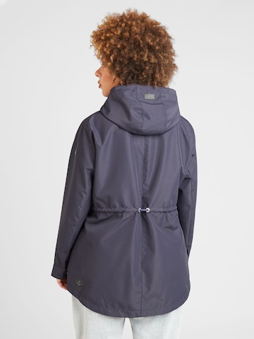 Ragwear Plus - Parka meia-estação 'MONADIS' em azul