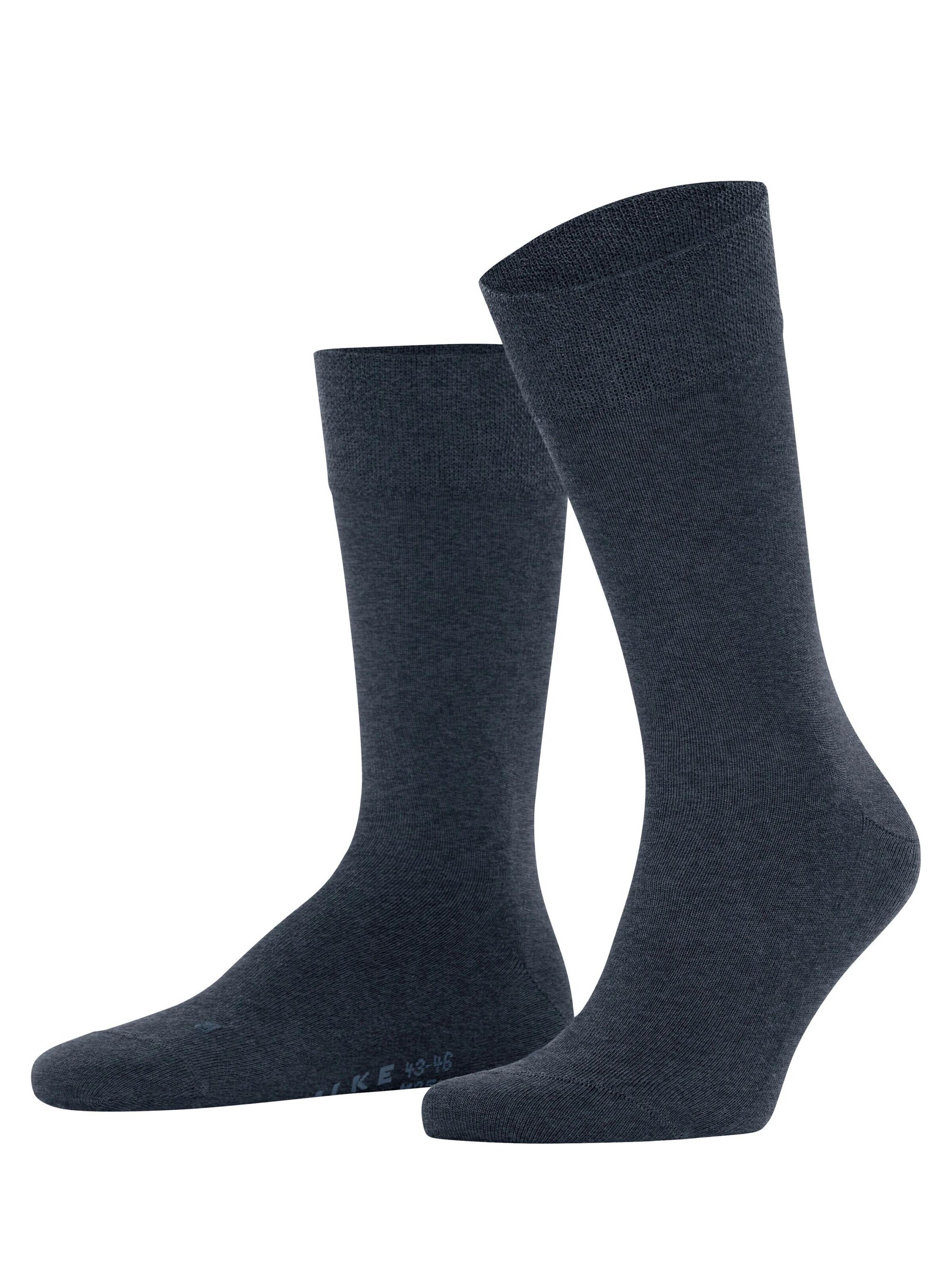 FALKE Socken 'Sensitive New York'‌‌‌ in Blau: Vorderseite