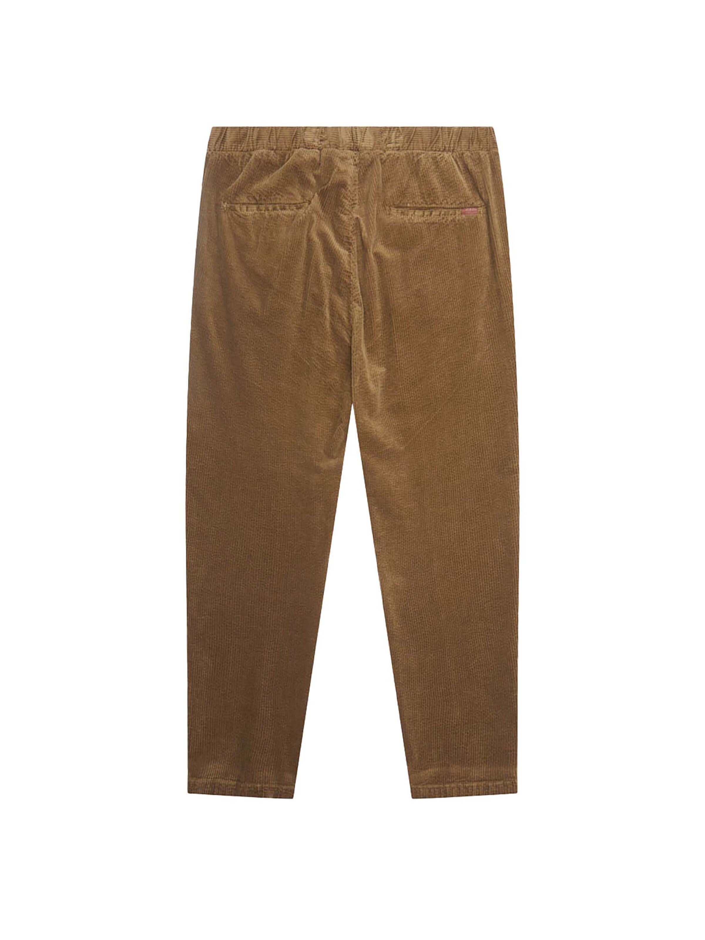 AT.P.CO Regular Bandplooibroek in Bruin