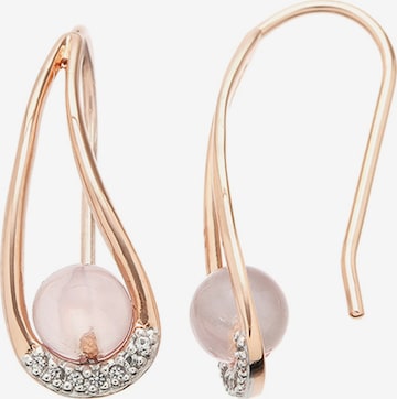 Carolin Stone Earrings in Gold: front