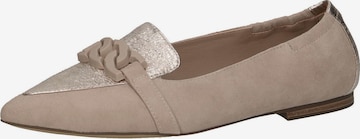 Ballerines CAPRICE en beige : devant