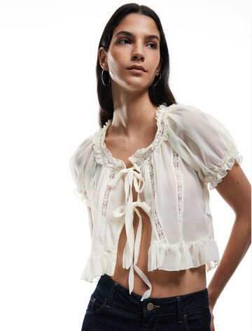 Koton Bluse in Beige: Vorderseite