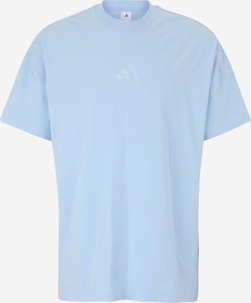 ADIDAS SPORTSWEAR Λειτουργικό μπλουζάκι 'All SZN' σε μπλε: μπροστά