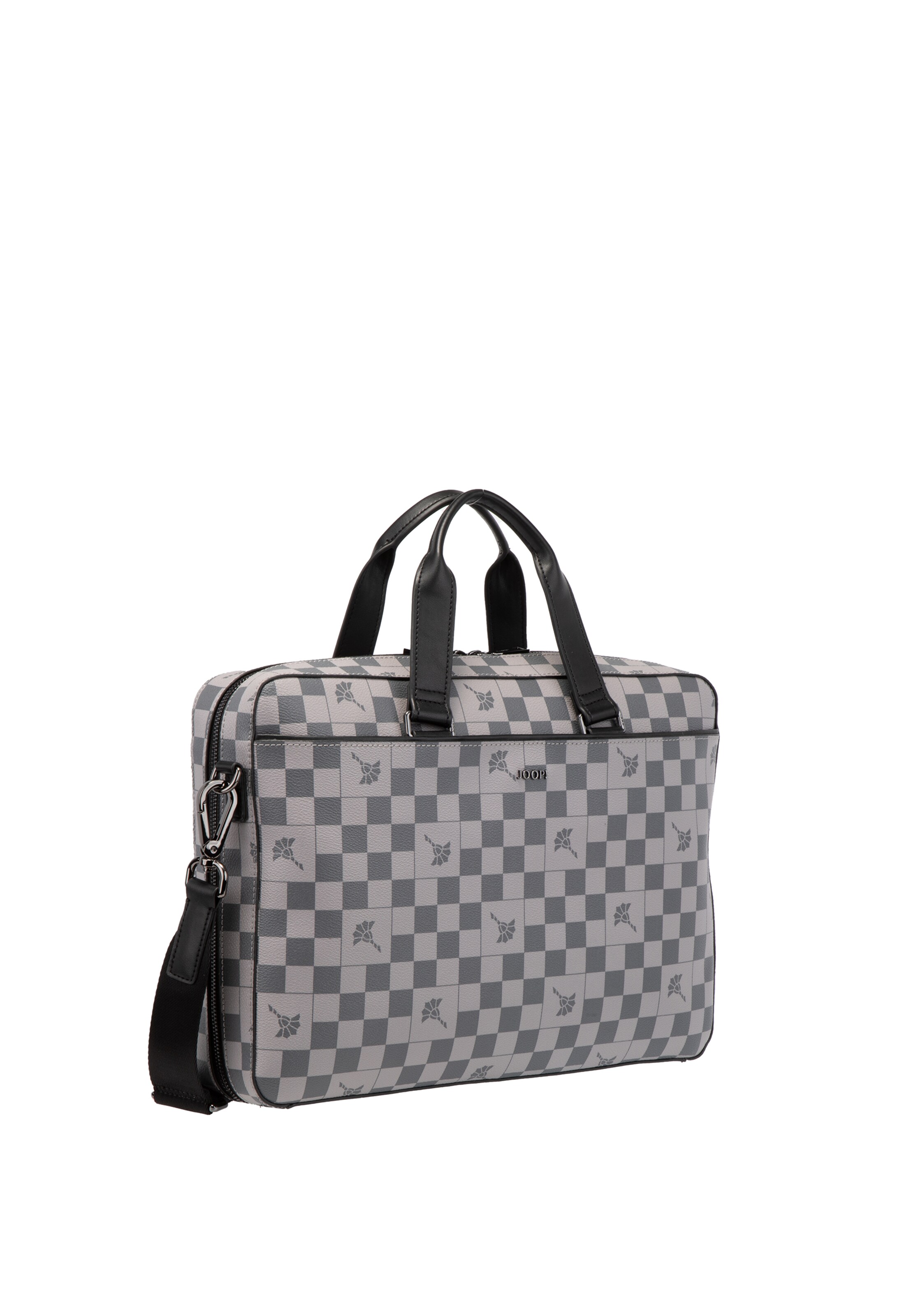 JOOP! Document Bag 'Flora Piazza Maiko' in Grey