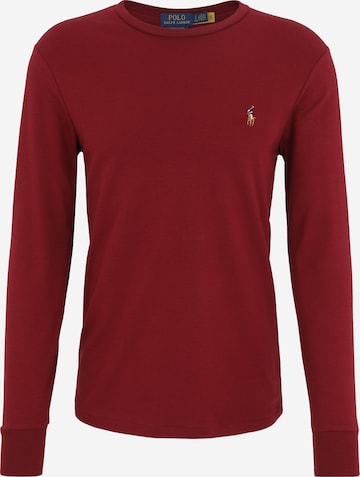 T-Shirt Polo Ralph Lauren en rouge : devant