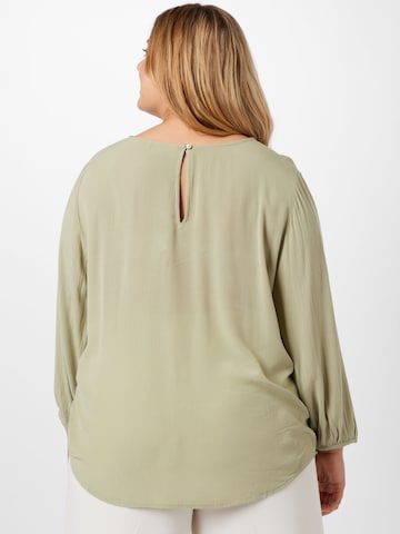 ONLY Carmakoma Blouse 'JUDIA' in Green