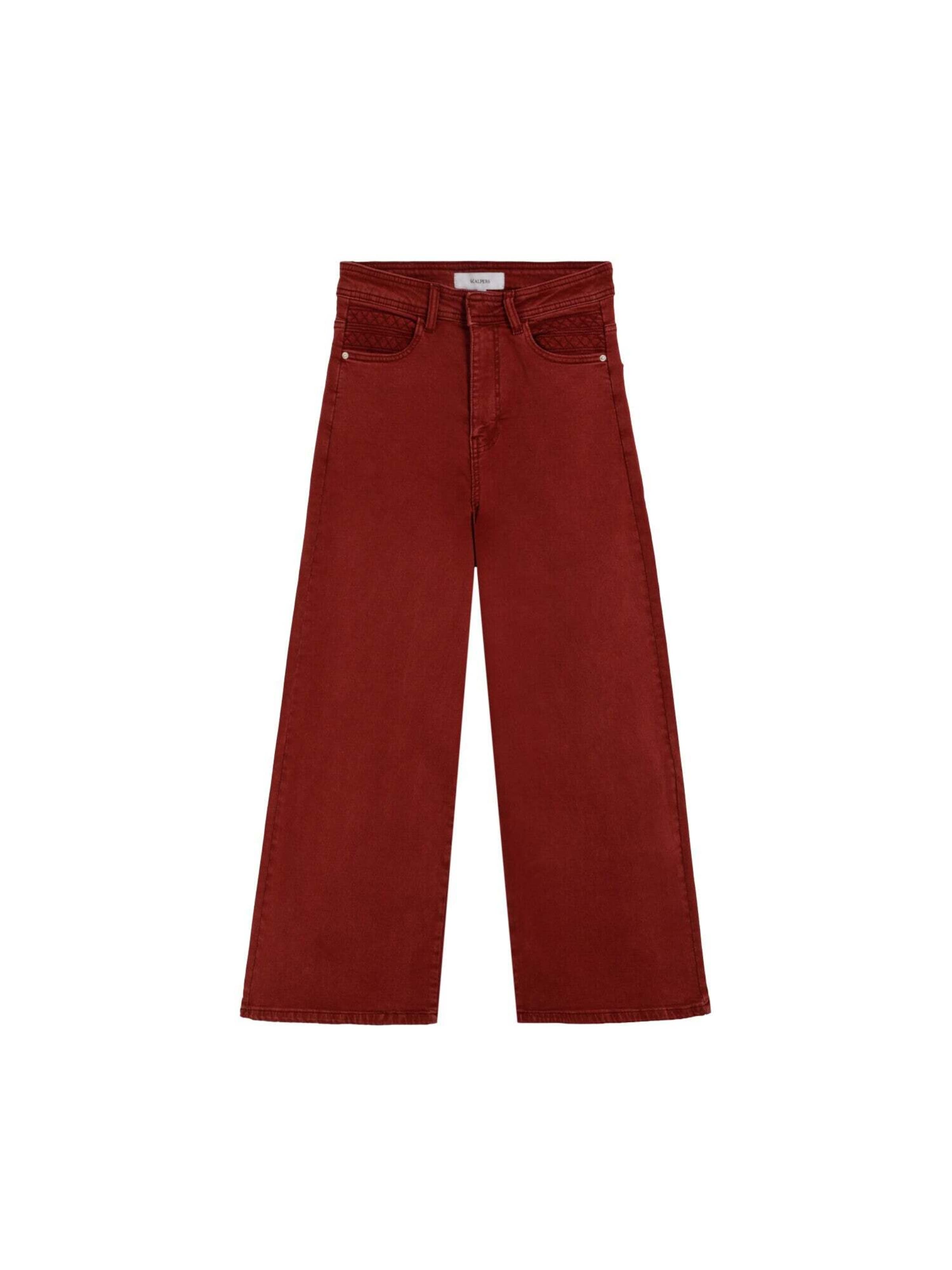 Scalpers Farkut värissä tummanpunainen, Tuotenäkymä