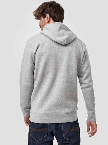 Mikon Sweatshirt 'Erdbeere' in Grey