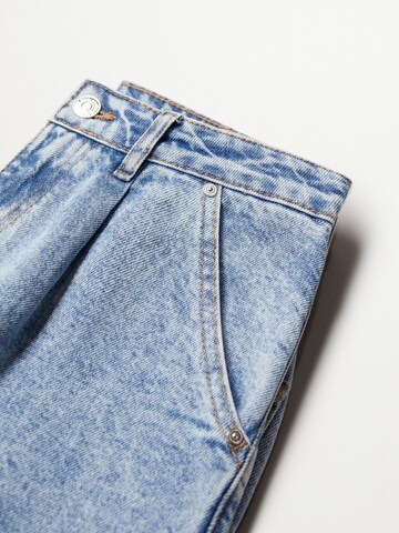 Loosefit Jeans con pieghe 'Michelle' di MANGO in blu