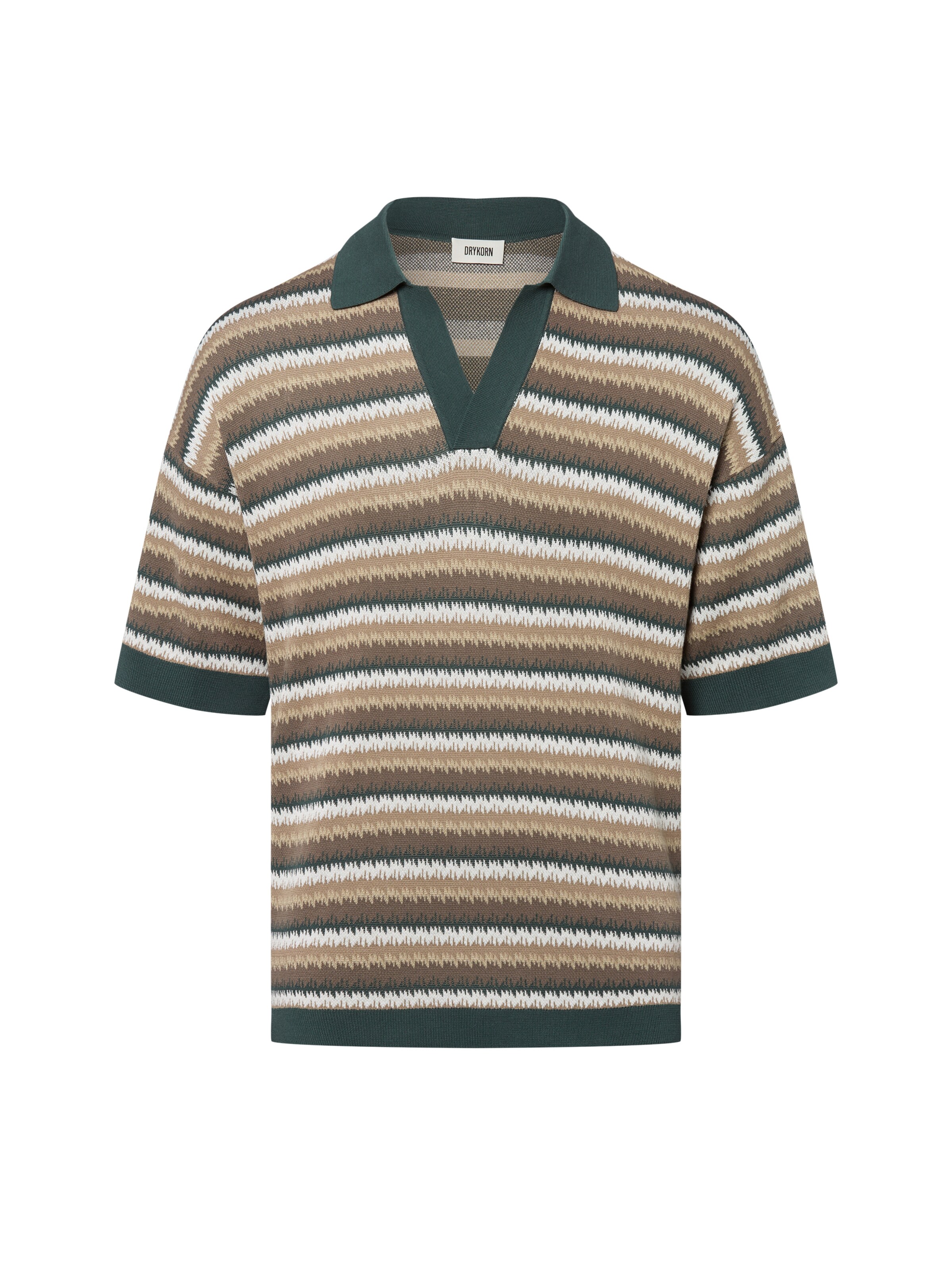 Pull-over 'Laurenzzo' DRYKORN en vert : devant