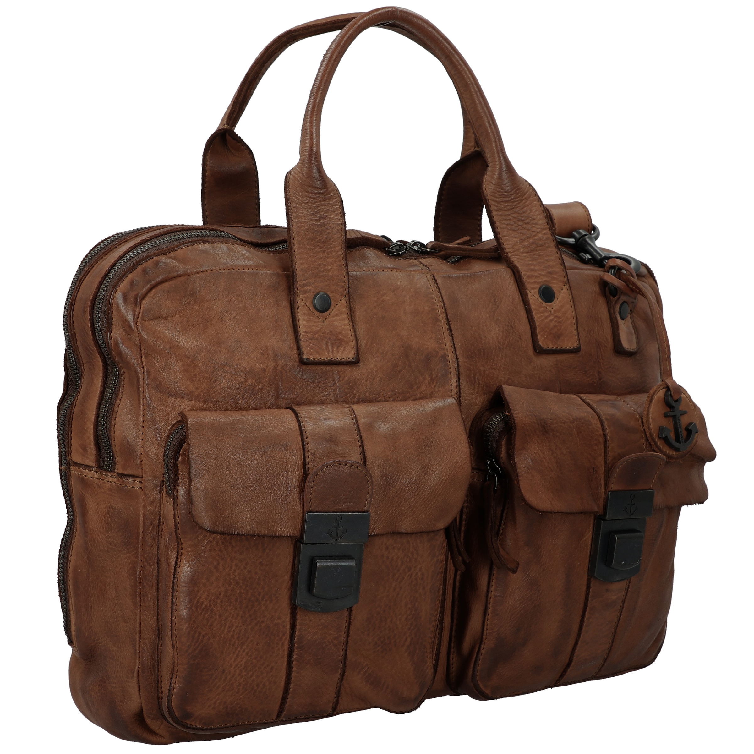 Harbour 2nd Document Bag in Brown