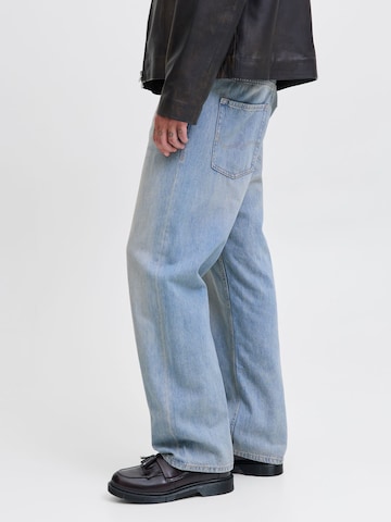 Wide Leg Jean 'JJIEddie JJOriginal' JACK & JONES en bleu