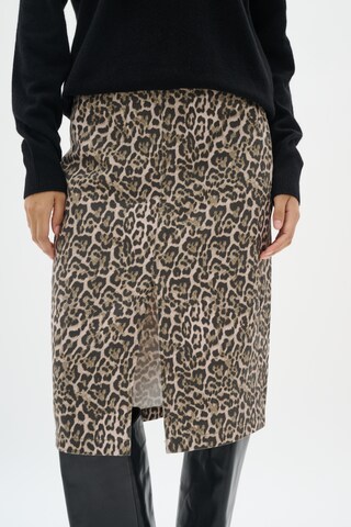 InWear - Saia 'RiverIW' em castanho: frente