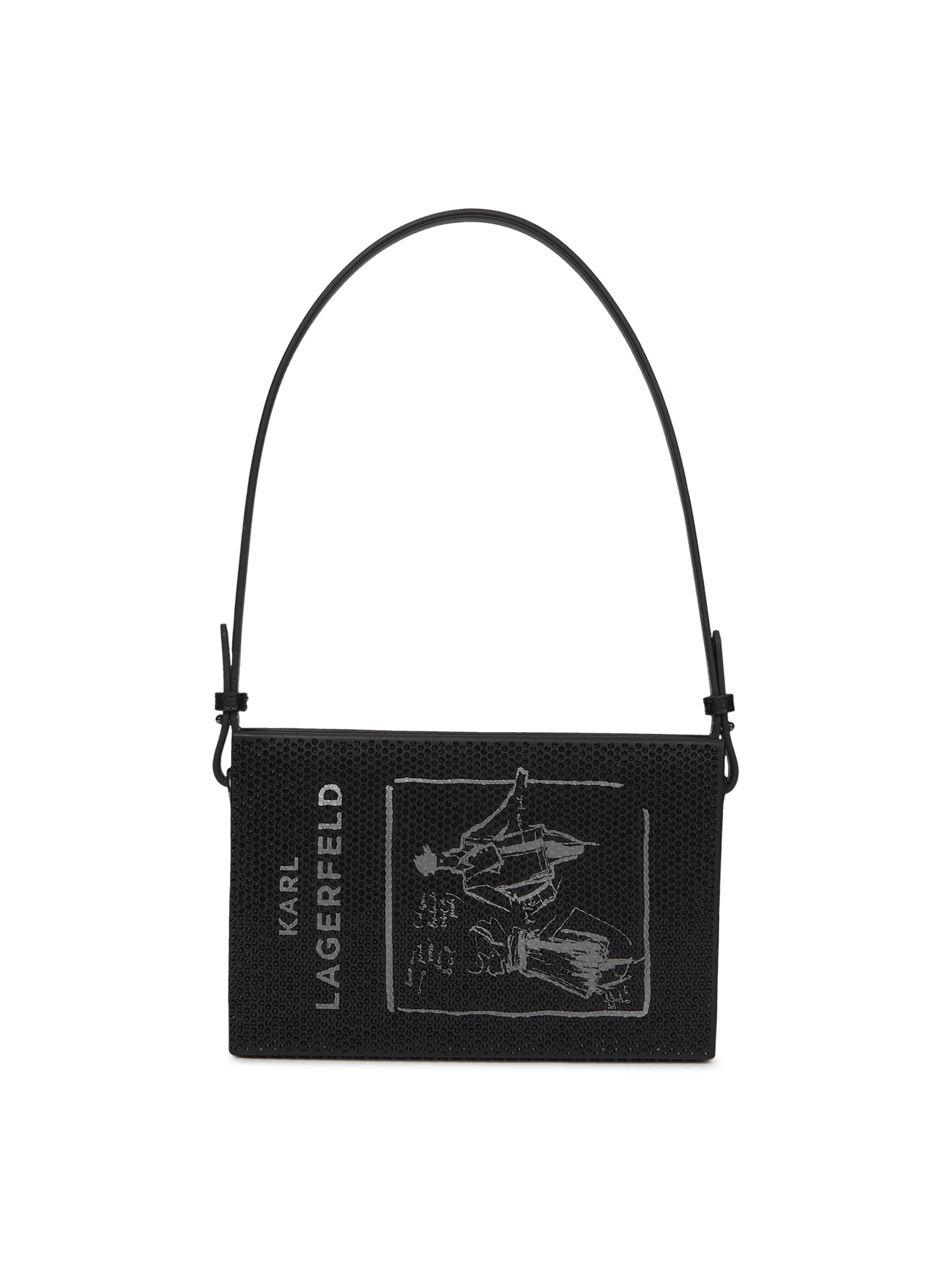 Karl Lagerfeld Clutch 'K/Soiree' i sort: forside