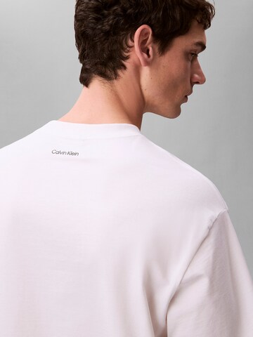 T-Shirt Calvin Klein Jeans en blanc