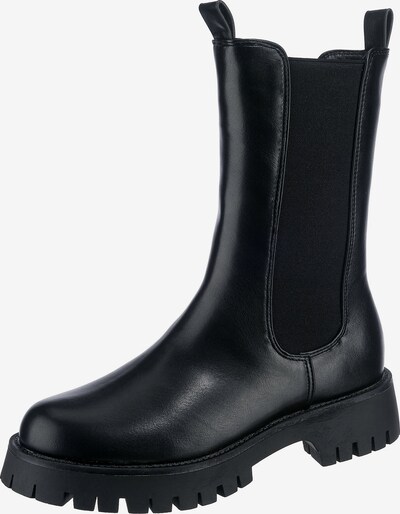 SuperCracks Chelsea Boots in schwarz, Produktansicht