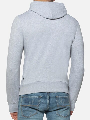 Boxeur des Rues Sweatshirt 'Hooded Sweatshirt with Thumb Openings'‌‌ in Grau