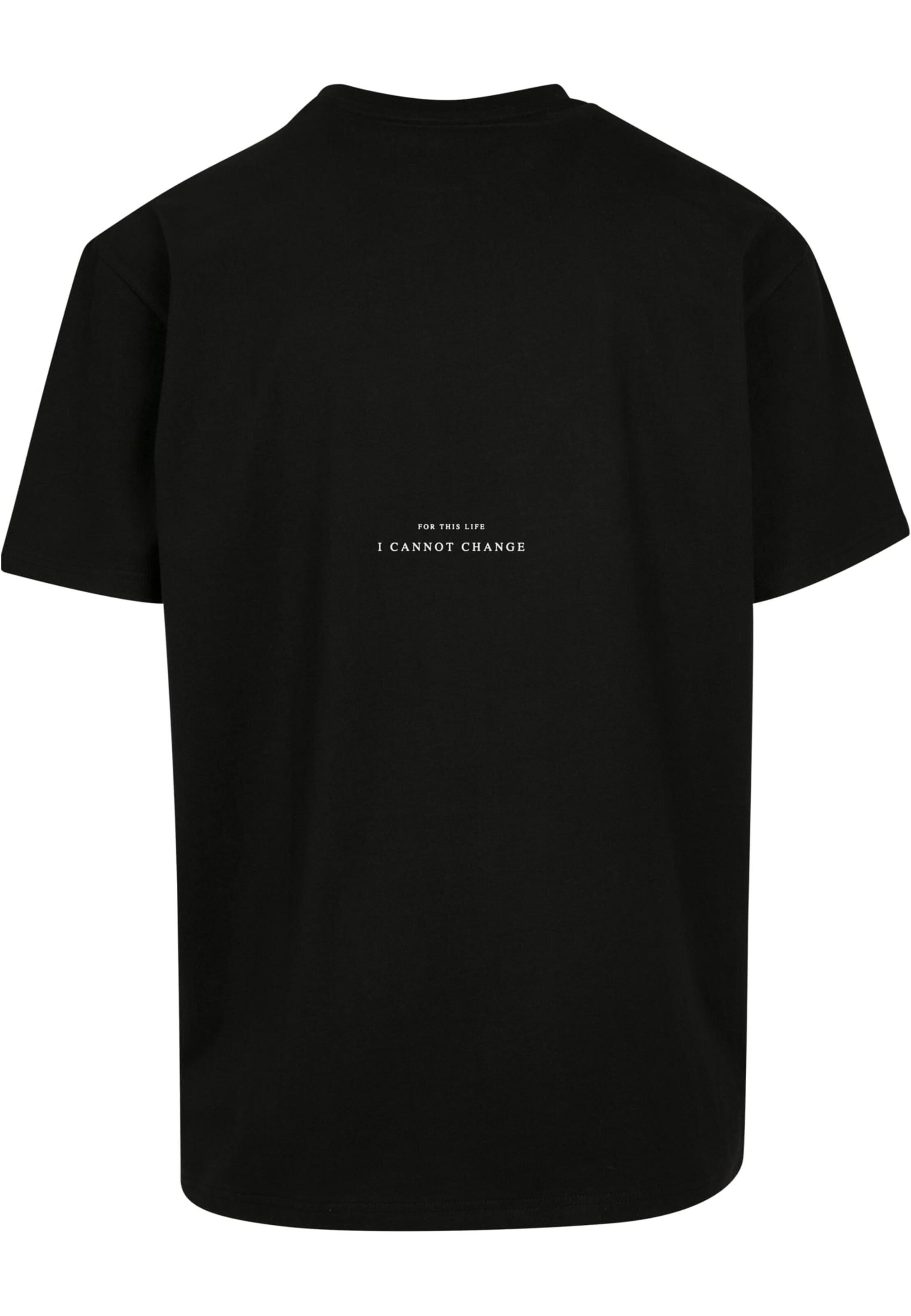 Mister Tee Shirt 'Cannot Change' in Black