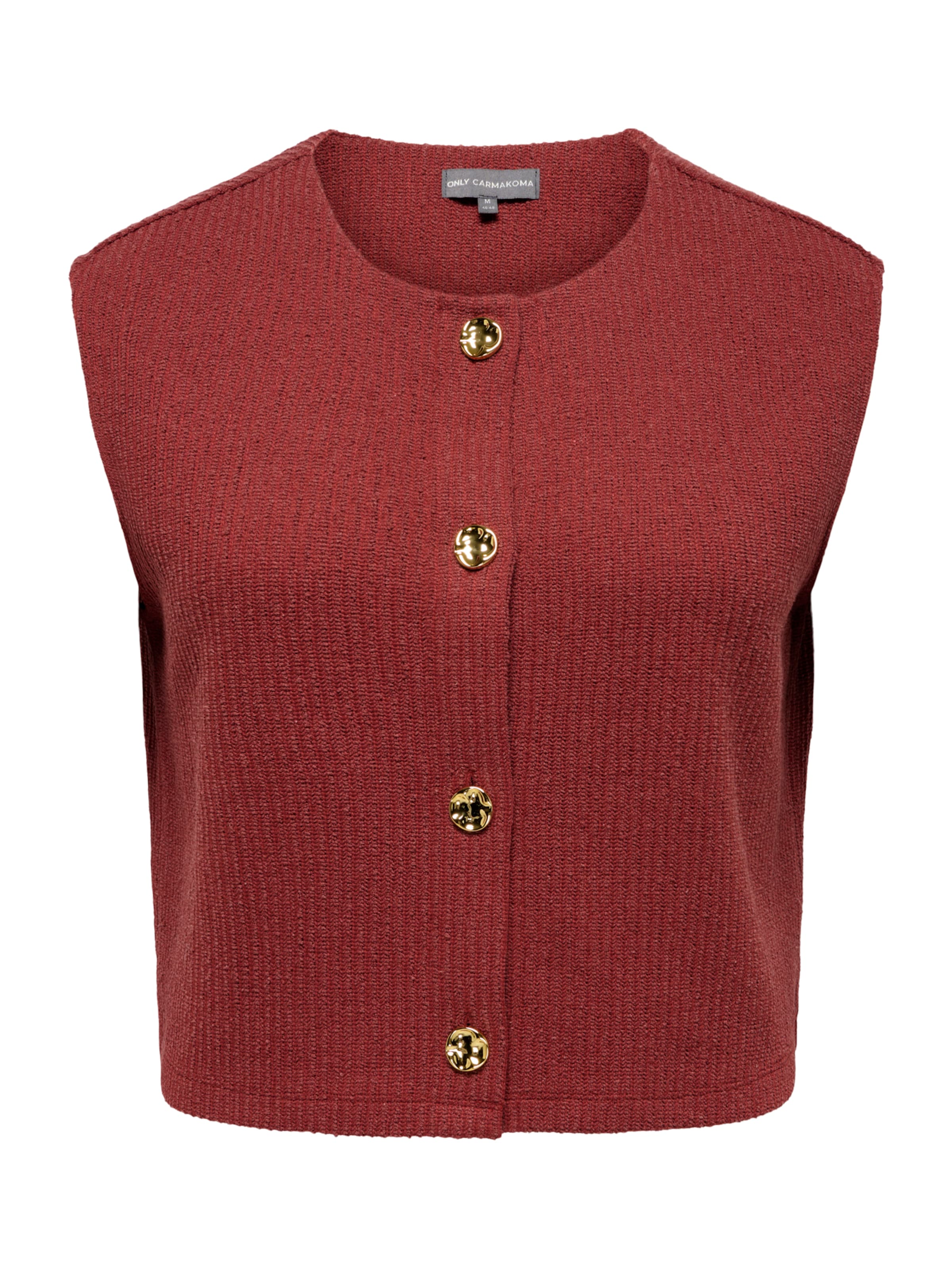 ONLY Carmakoma Vest 'CARVicki' in Red: front