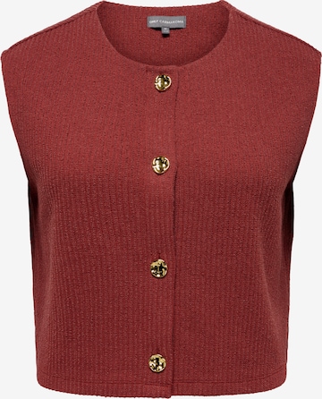 ONLY CarmakomaPrsluk 'CARVicki' - crvena boja: prednji dio