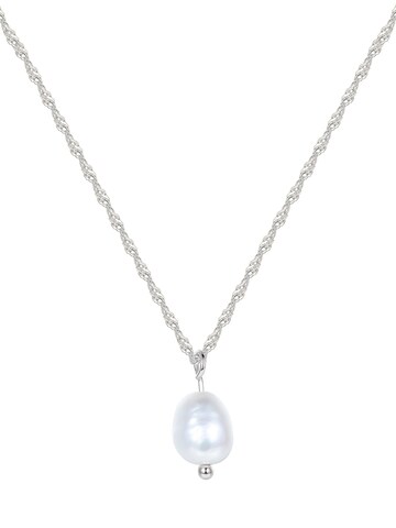 Hey Happiness - Cadena 'Perle' en plata