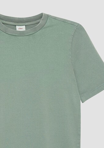 T-Shirt s.Oliver en vert