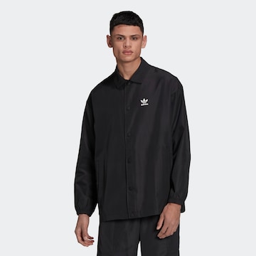 ADIDAS ORIGINALS Regular fit Between-Season Jacket 'Adicolor Classics Trefoil ' in Black: front
