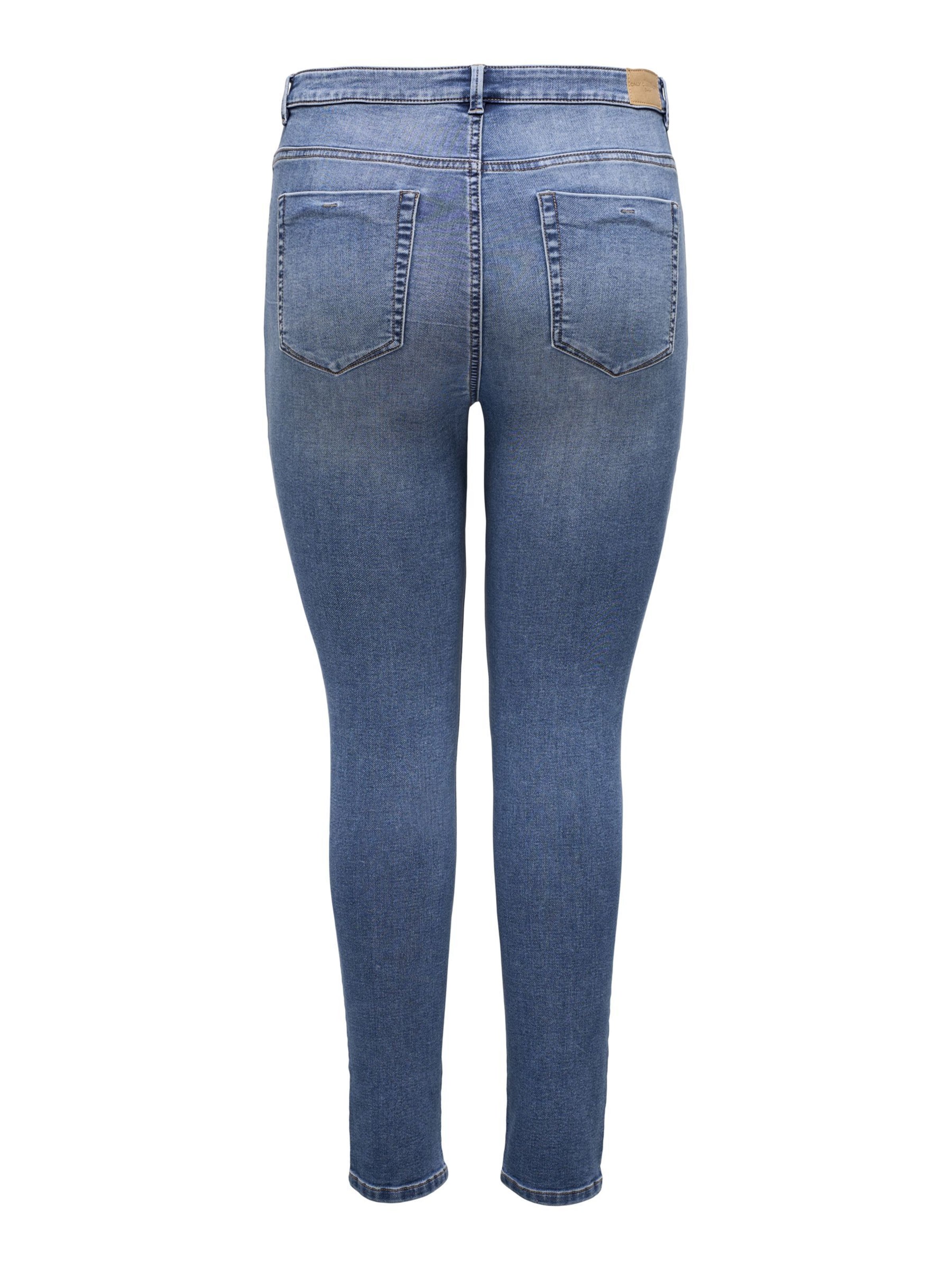 ONLY Carmakoma - Skinny Vaquero 'FOREVER' en azul