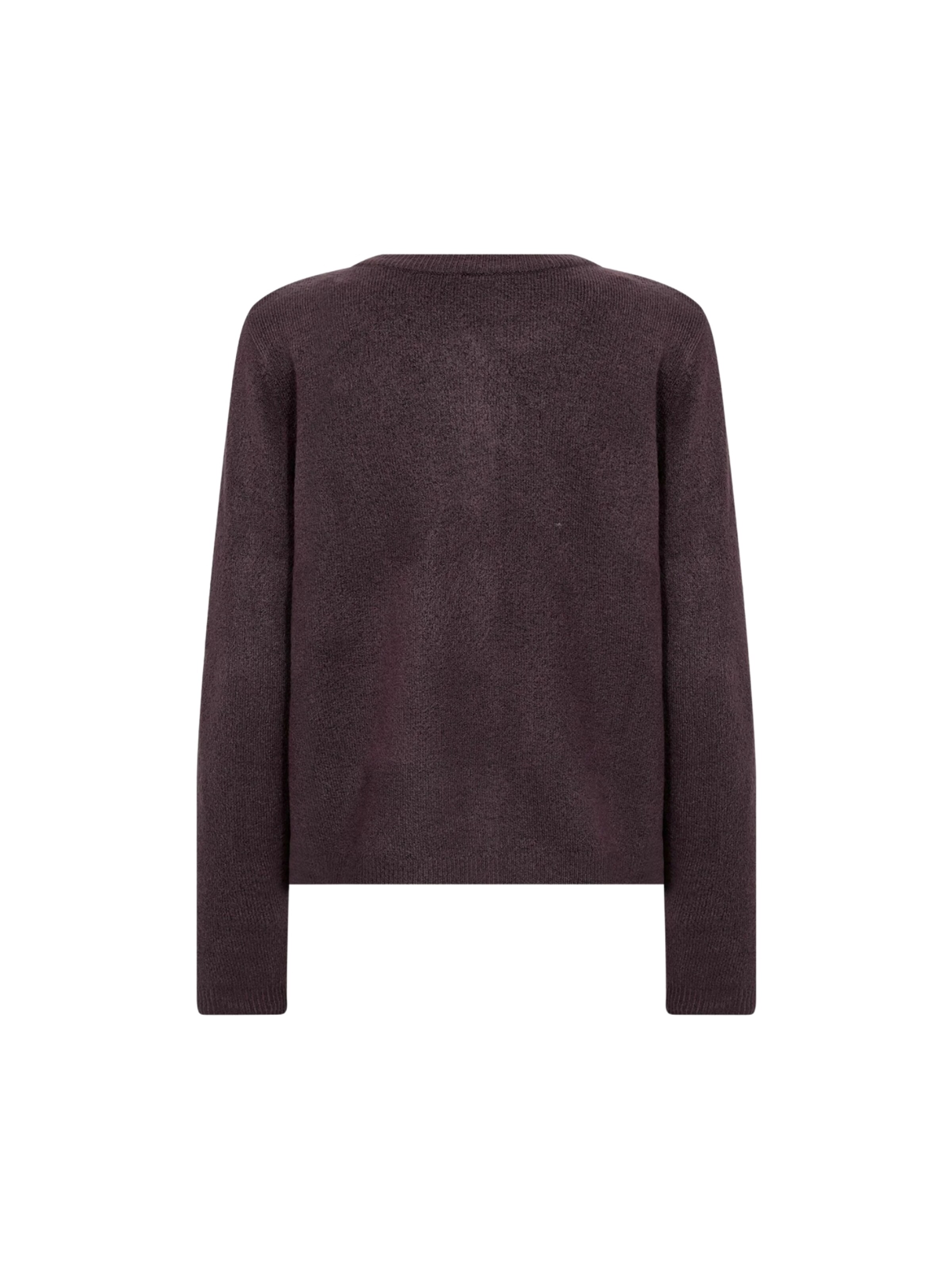 Soyaconcept Gebreid vest ' ORLEAN ' in Lila