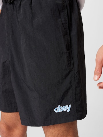 Obey Regular Shorts in Schwarz