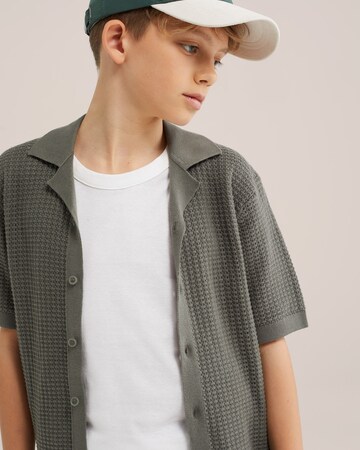 WE Fashion Kardigan w kolorze zielony